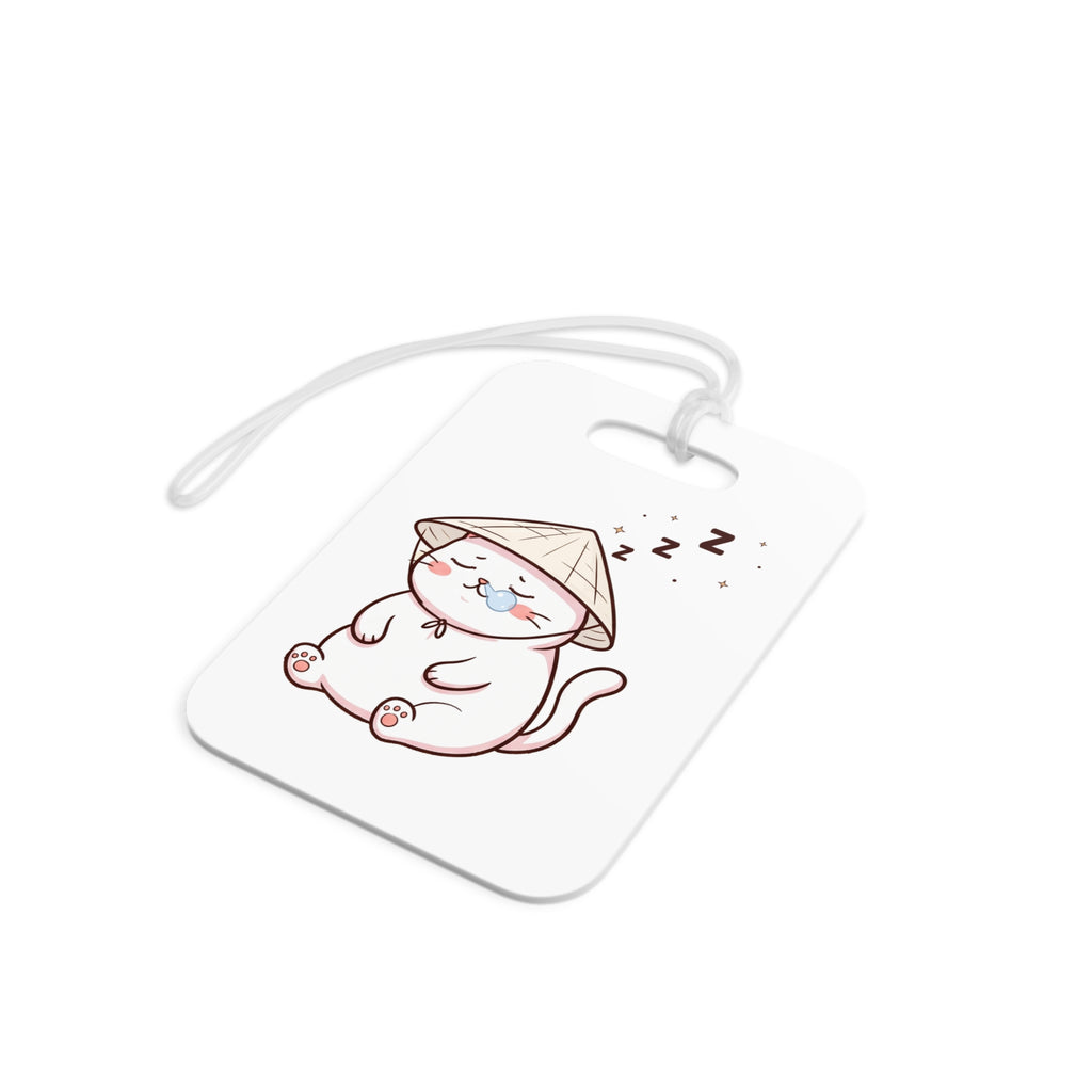 Mèo Mập (Lazy Cat) Luggage Tag