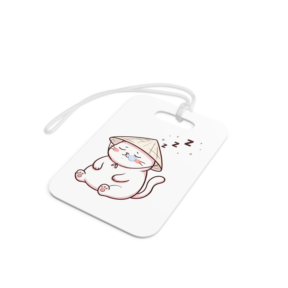 Mèo Mập (Lazy Cat) Luggage Tag