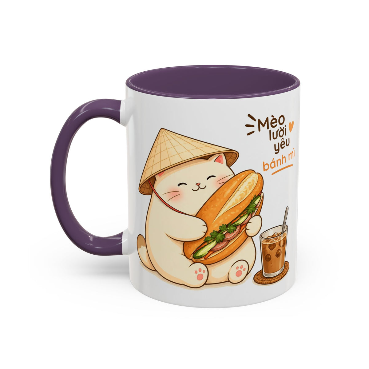 Cute Mèo Mập (Chubby Cat) Coffee Mug