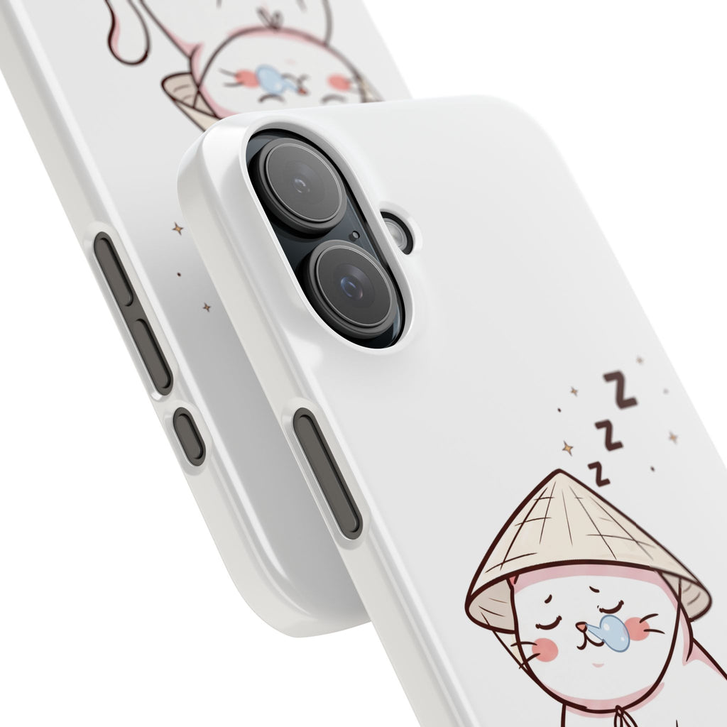Mèo Lười (Lazy Cat) Sleeping Cat iPhone Snap Case