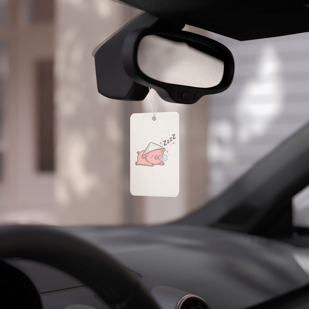 Heo Mập (Chubby Pig) Sleeping Pig Car Air Freshener