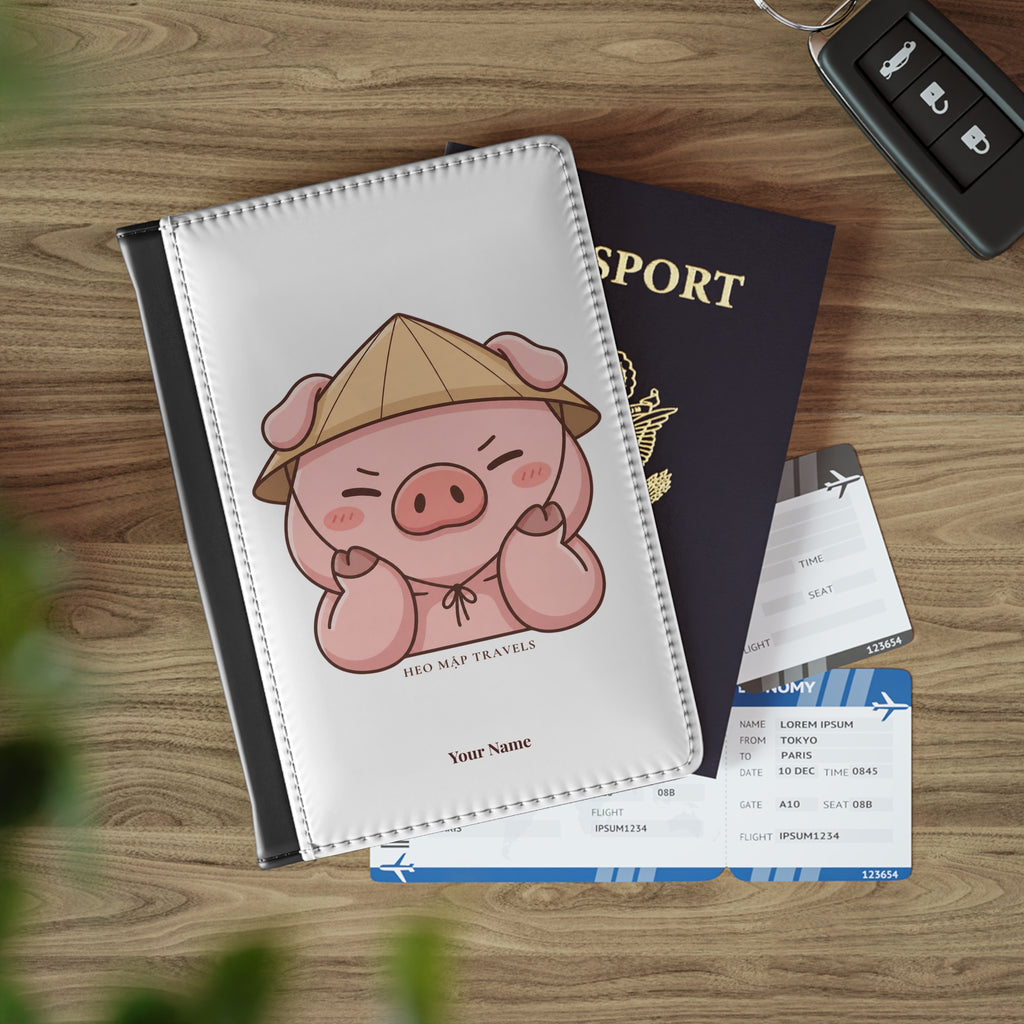 Heo Mập (Chubby Pig) Passport Cover