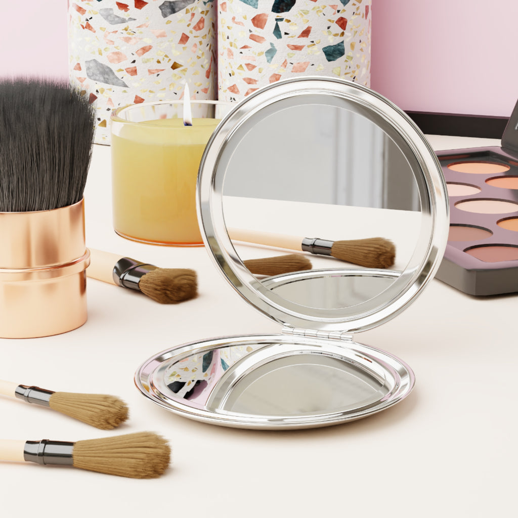 Lotus Flower Compact Mirror