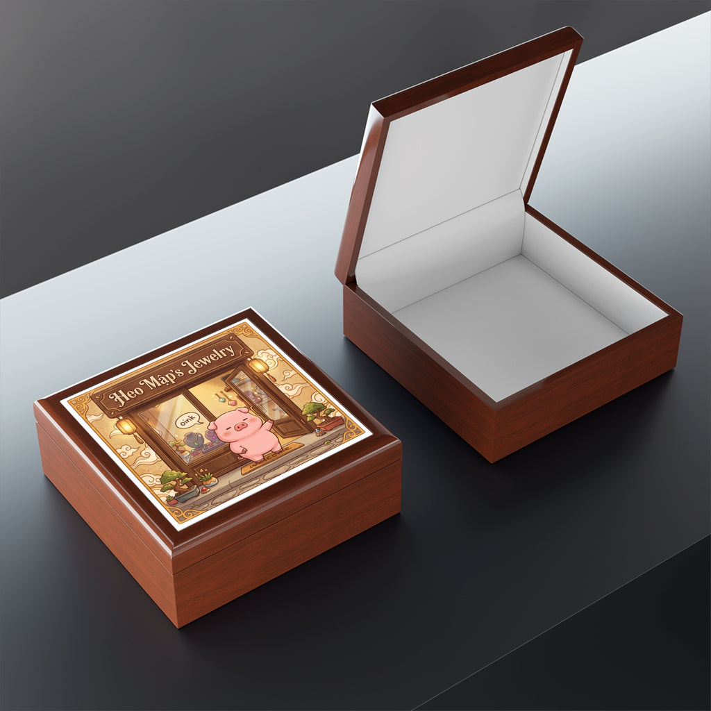 Cute Heo Mập (Chubby Pig) Jewelry Box