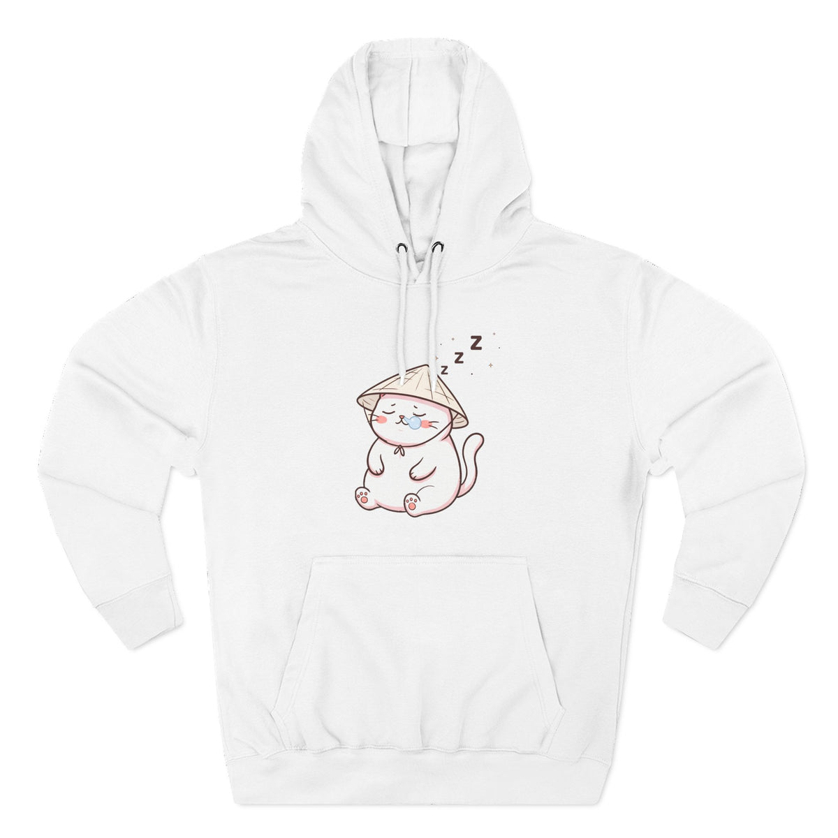Cute Lazy Sleeping Cat Hoodie