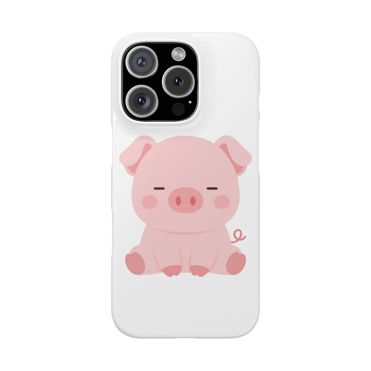 Heo Mập (Chubby Pig) iPhone Snap Case