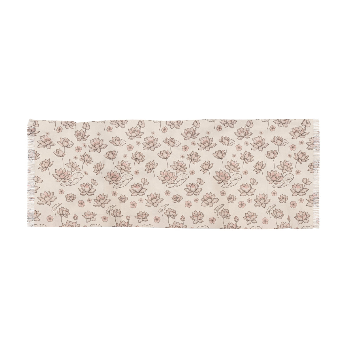 Vietnamese Lotus Minimalist Light Scarf