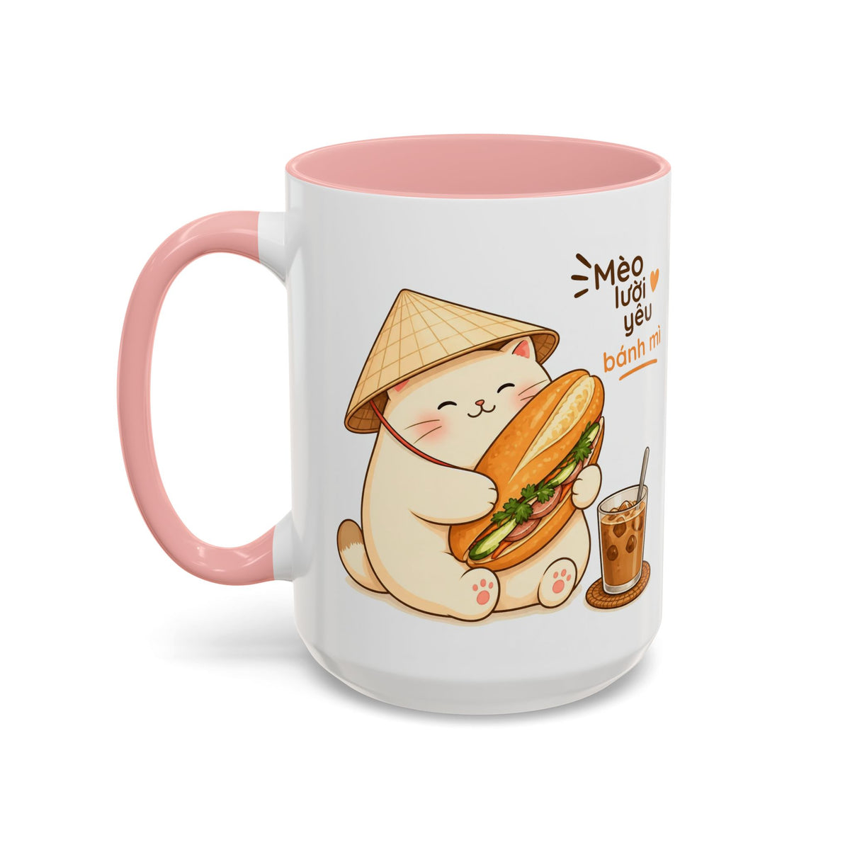 Cute Mèo Mập (Chubby Cat) Coffee Mug