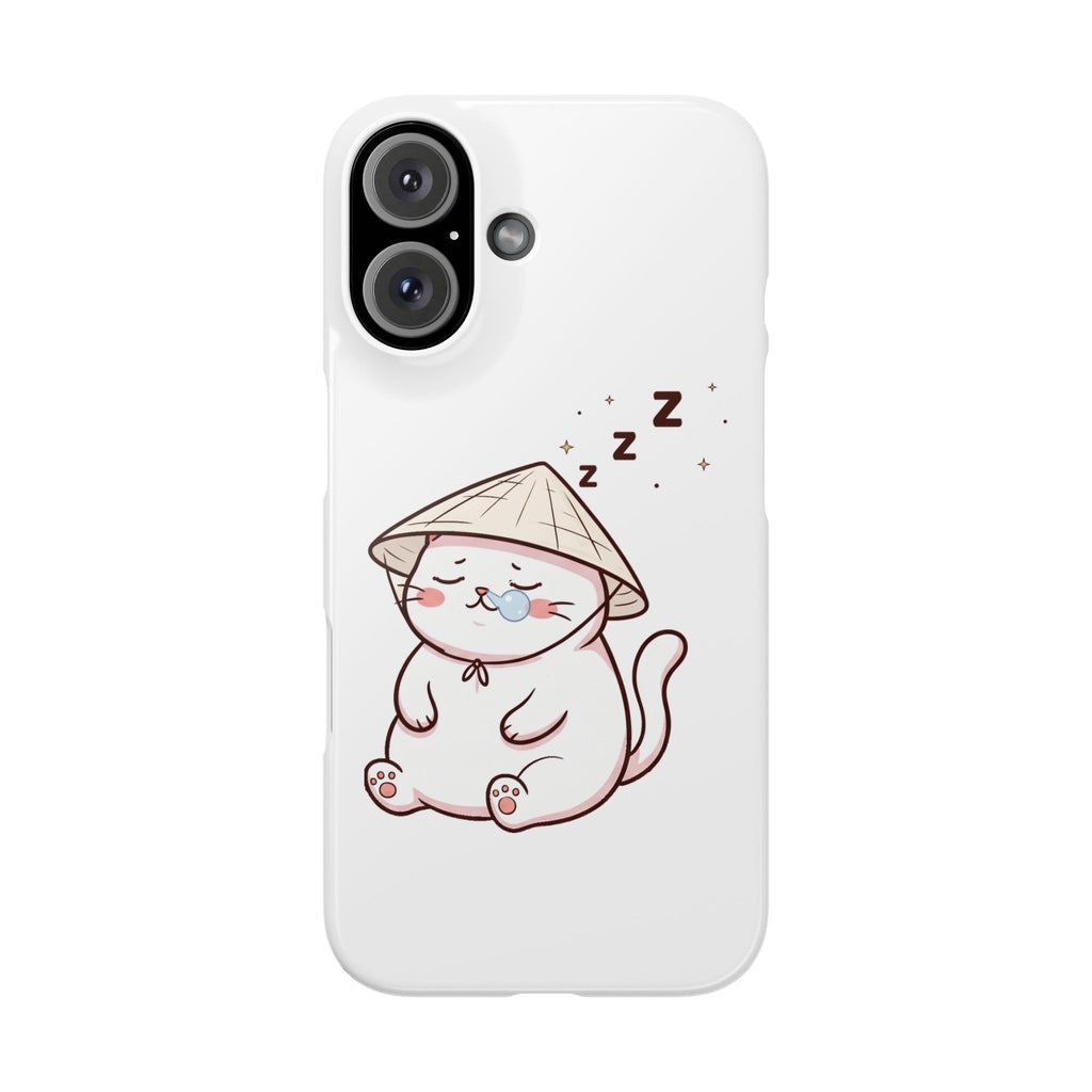 Mèo Lười (Lazy Cat) Sleeping Cat iPhone Snap Case
