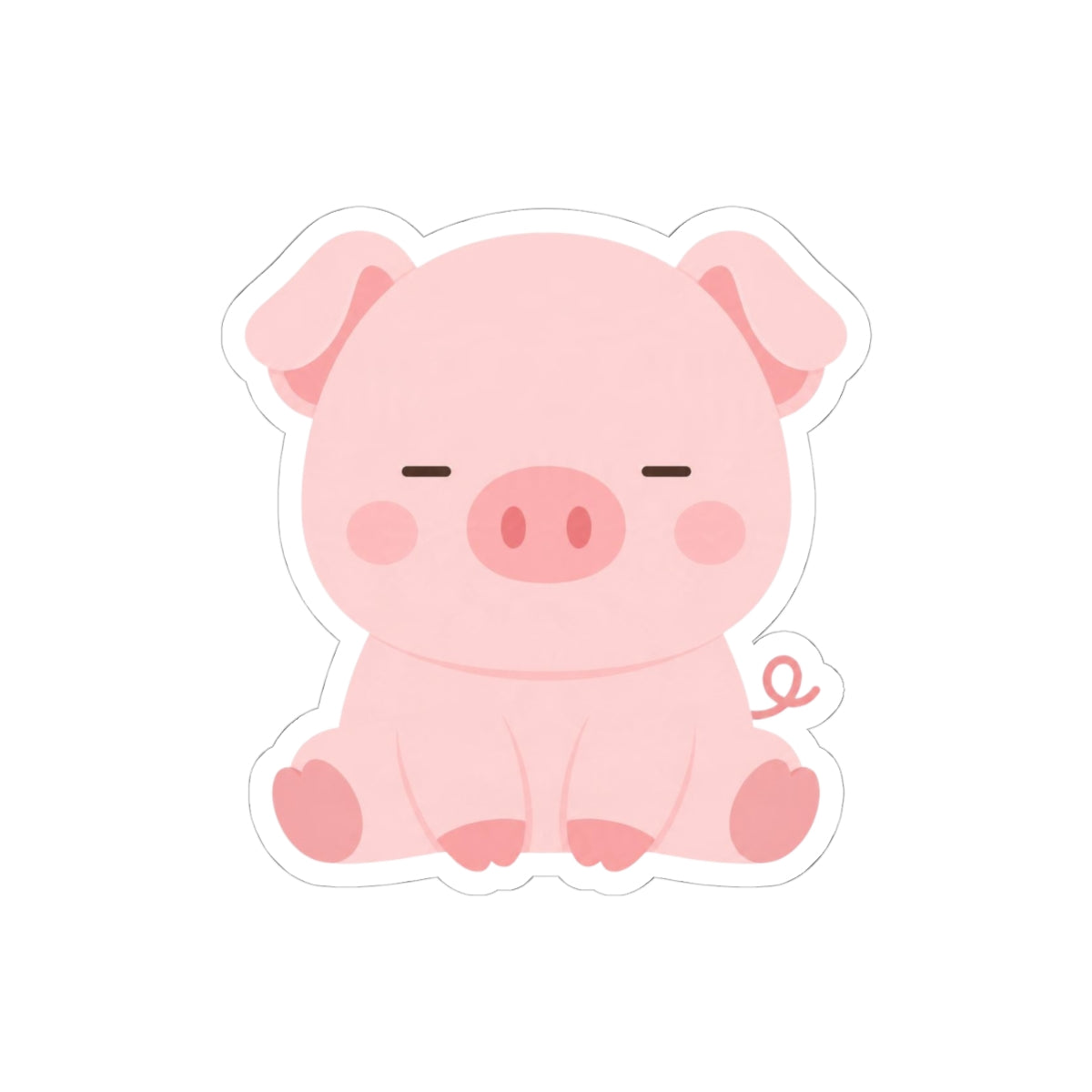 Heo Mập (Chubby Pig) Sassy Pig Sticker Decal