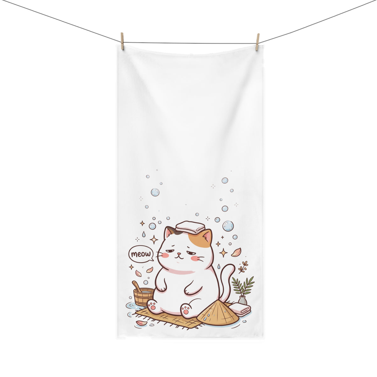 Mèo Mập (Chubby Cat) Cute Towel