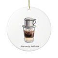 Vietnamese Coffee Ceramic Ornament