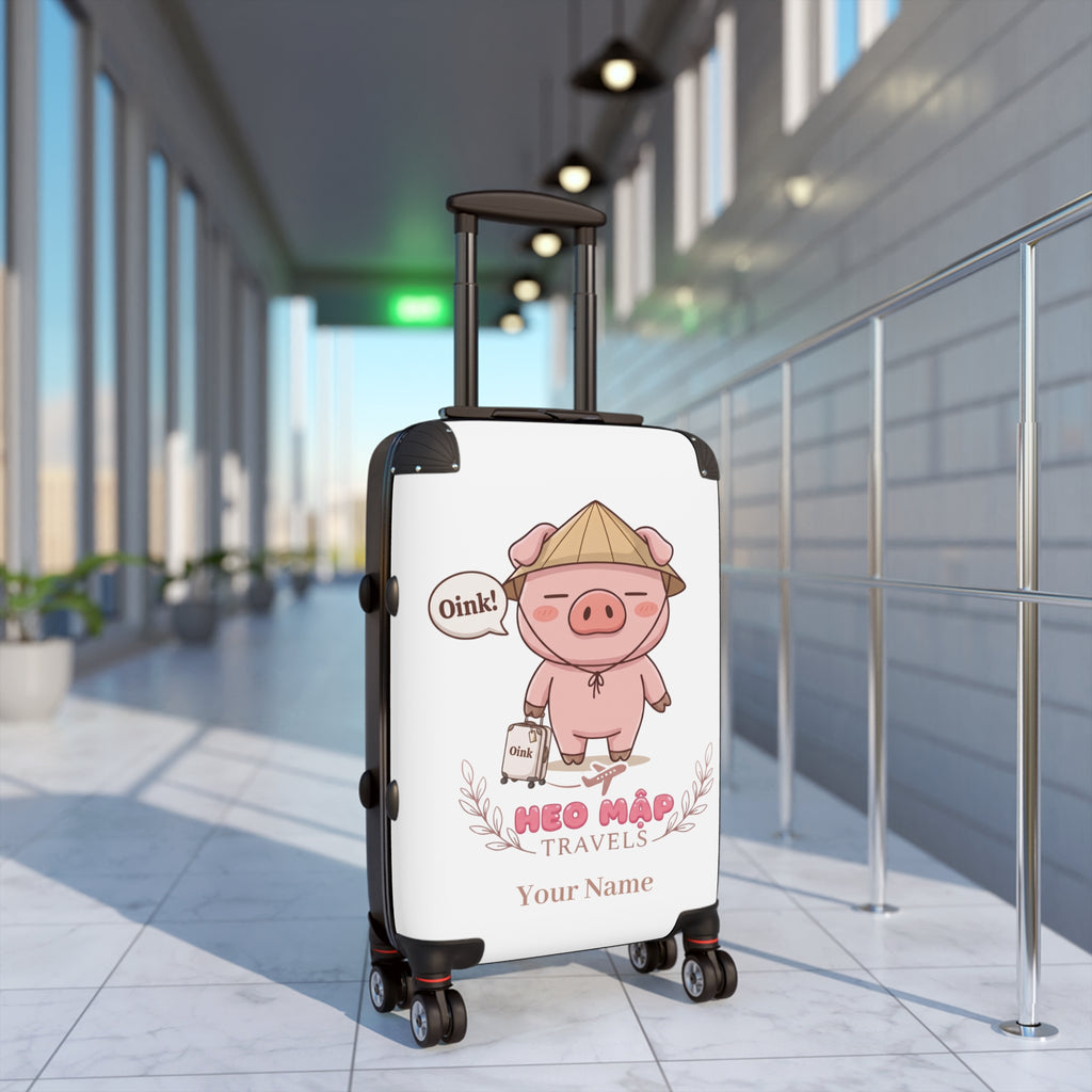 Heo Mập (Chubby Pig) Travels Suitcase