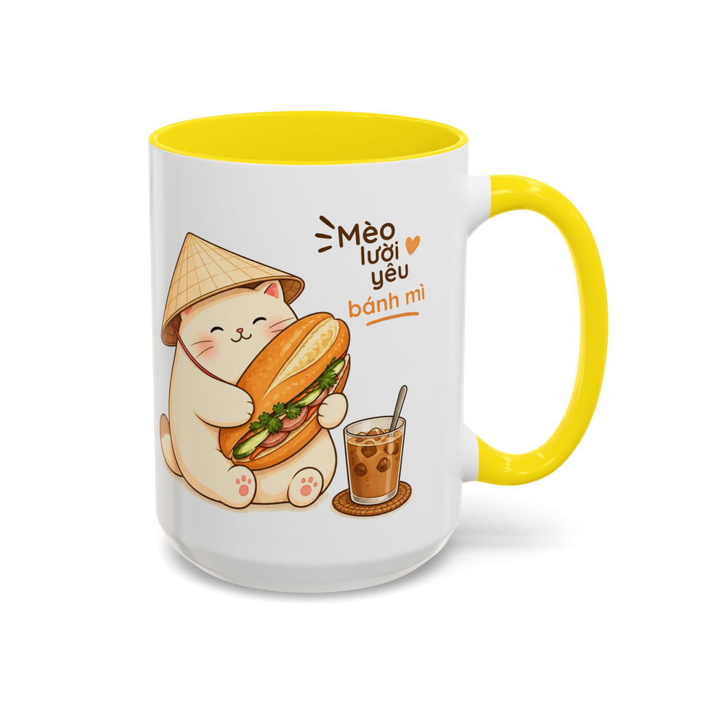 Cute Mèo Mập (Chubby Cat) Coffee Mug