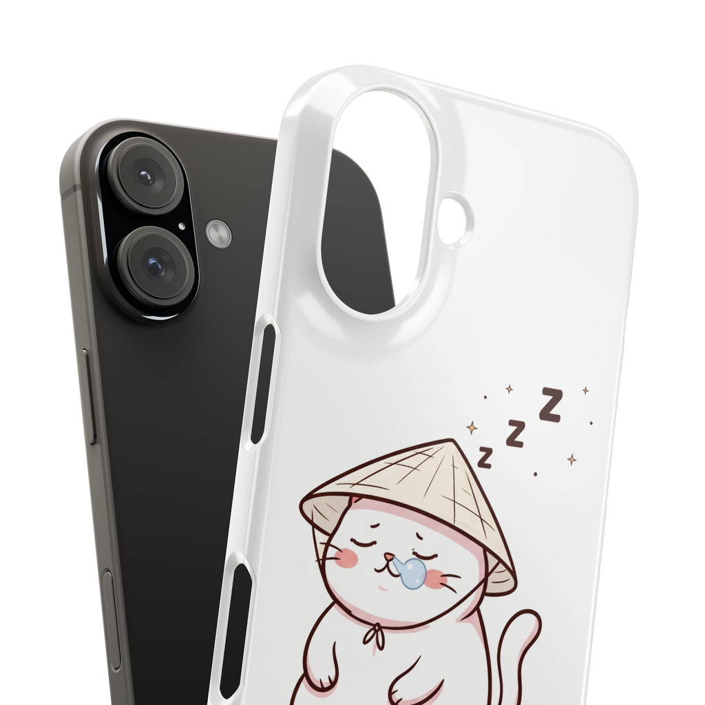 Mèo Lười (Lazy Cat) Sleeping Cat iPhone Snap Case