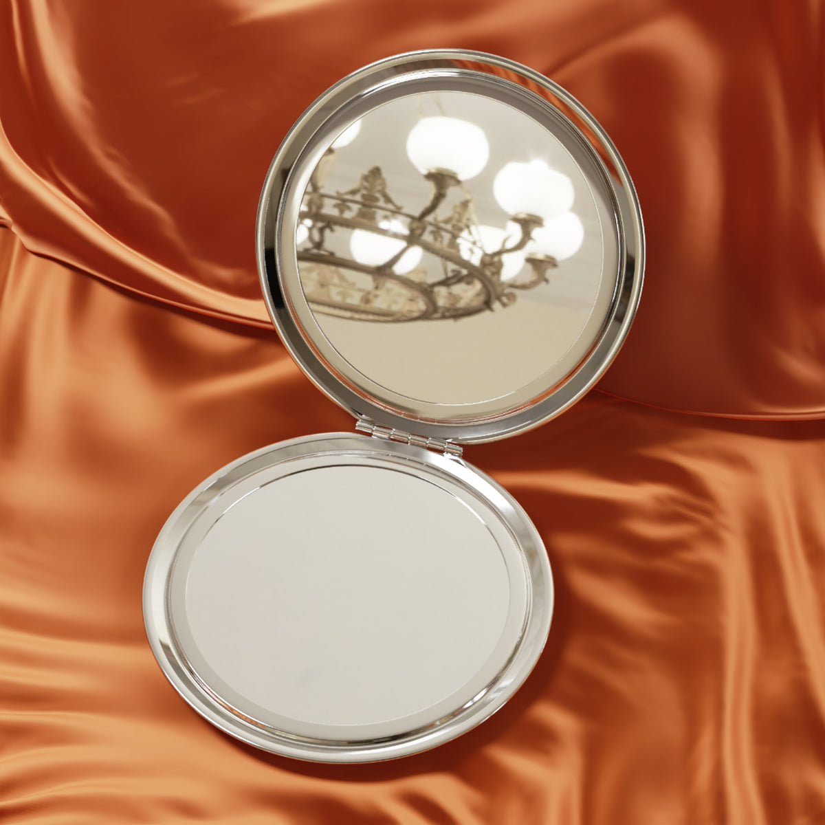 Lotus Flower Compact Mirror