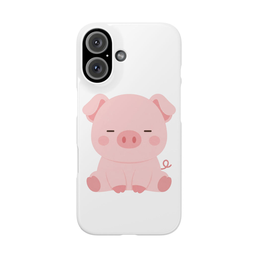 Heo Mập (Chubby Pig) iPhone Snap Case