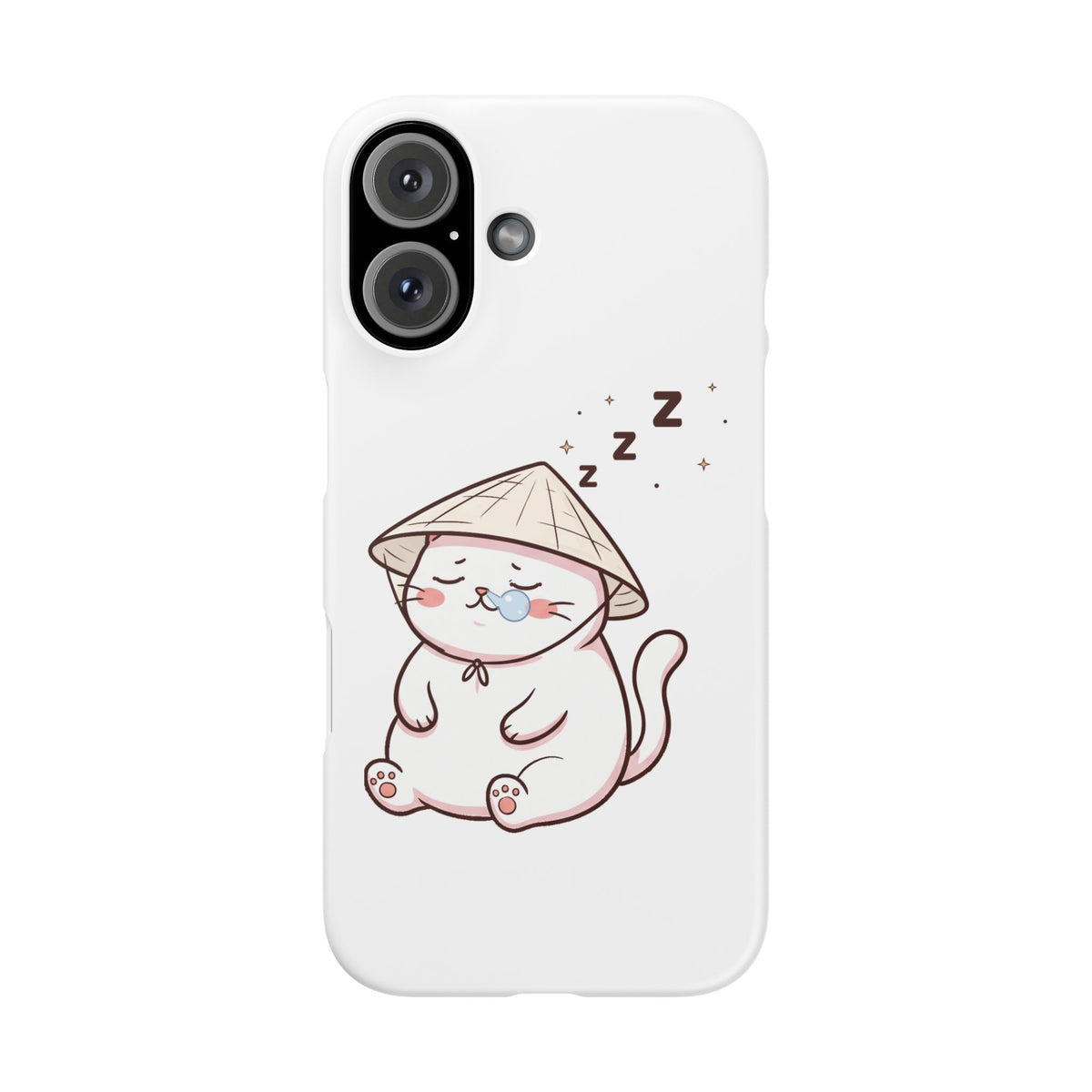 Mèo Lười (Lazy Cat) Sleeping Cat iPhone Snap Case
