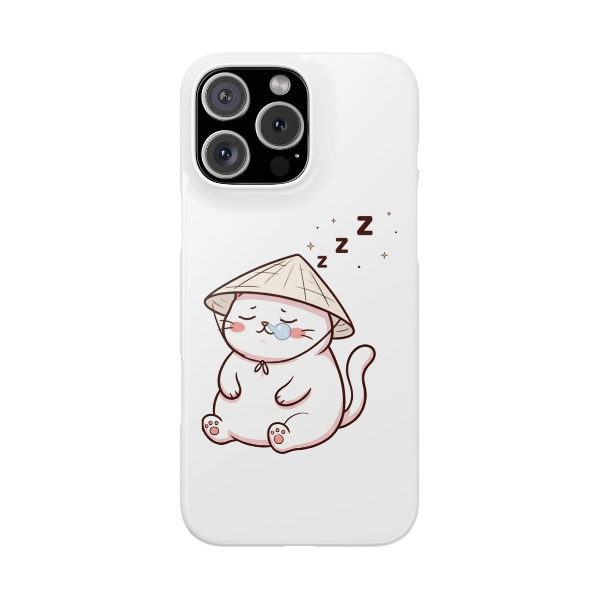 Mèo Lười (Lazy Cat) Sleeping Cat iPhone Snap Case
