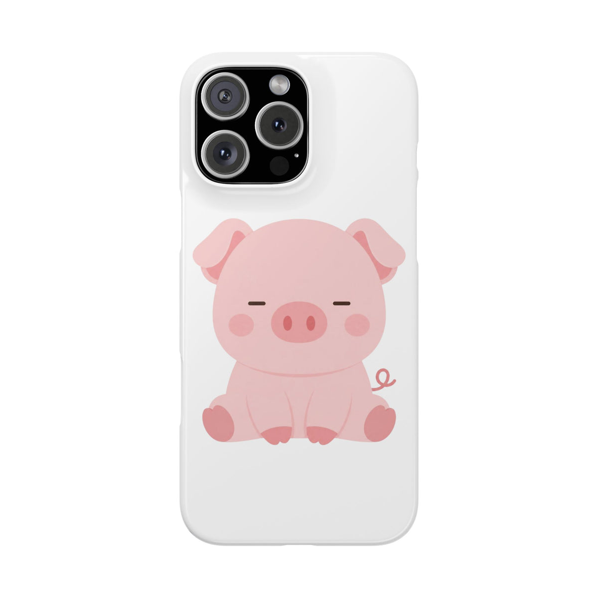Heo Mập (Chubby Pig) iPhone Snap Case
