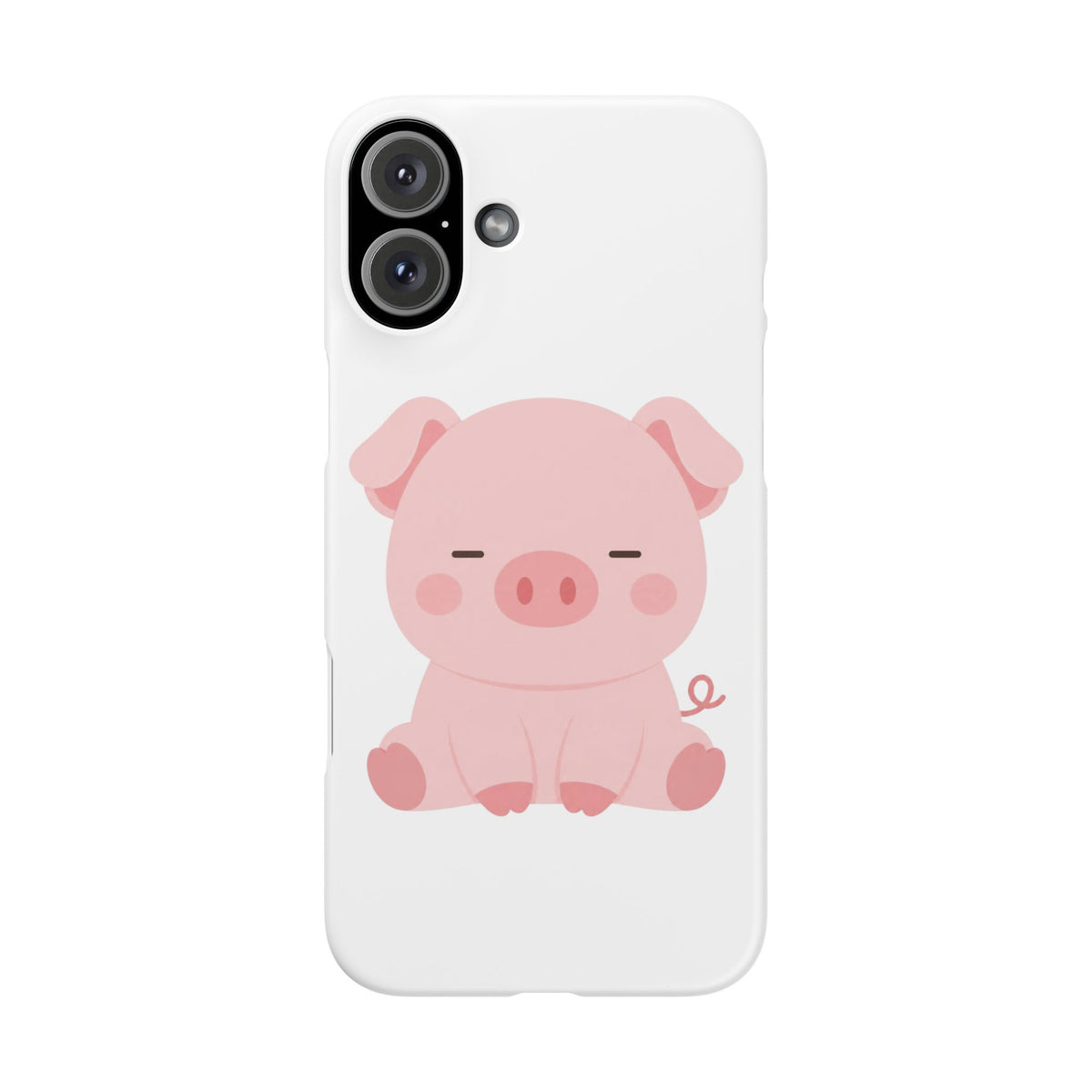 Heo Mập (Chubby Pig) iPhone Snap Case