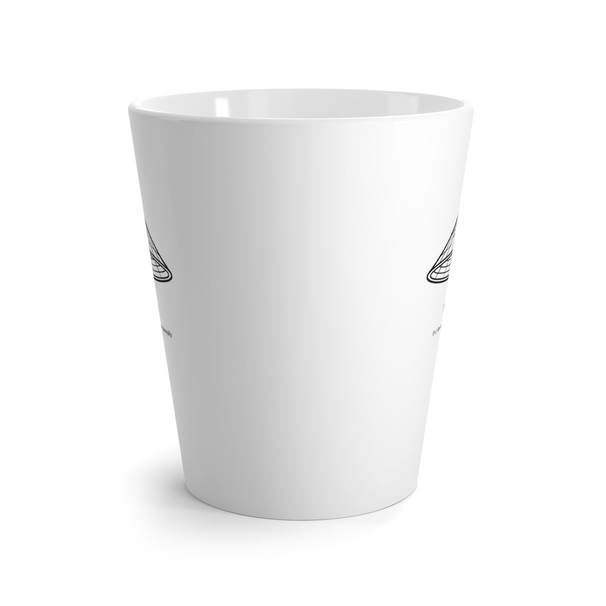 Non La (Conical Hat), Thương (To love, To cherish) Latte Mug