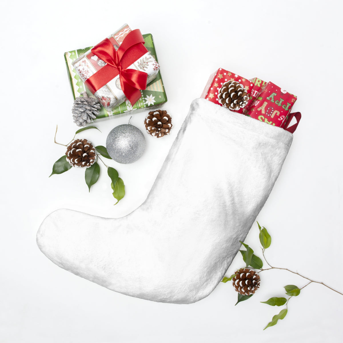 Heo Mập (Chubby Pig) Santa Pig Christmas Stocking