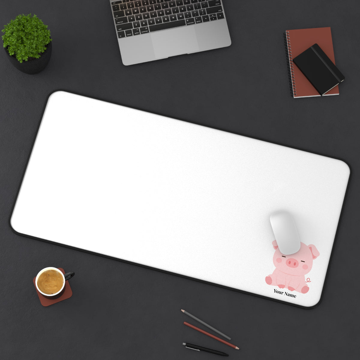 Heo Mập (Chubby Pig) Desk Mat