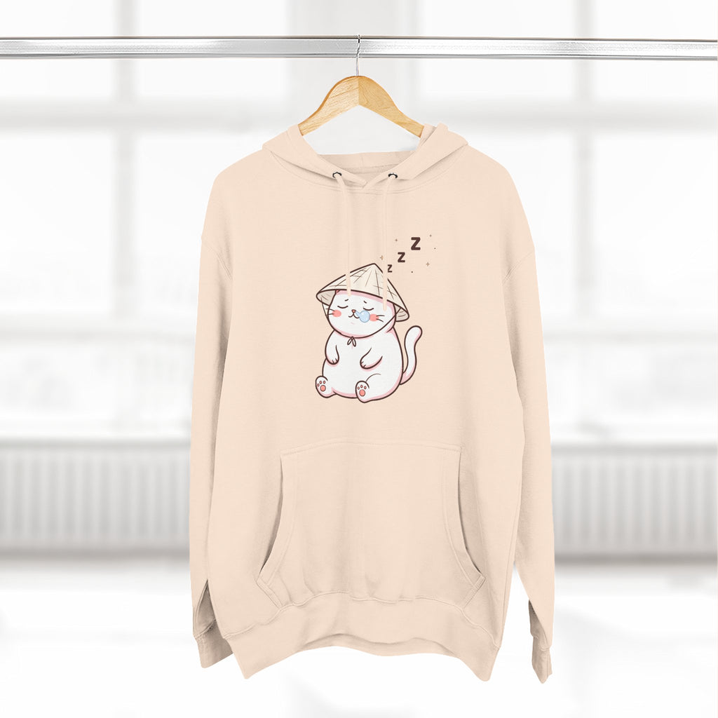 Cute Lazy Sleeping Cat Hoodie