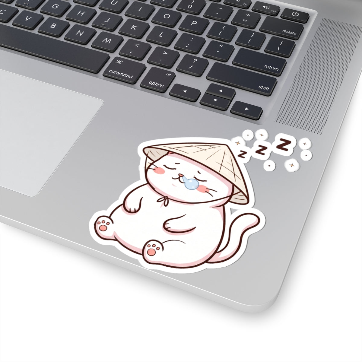 Cute Mèo Mập (Chubby Cat) Sleeping Cat Sticker