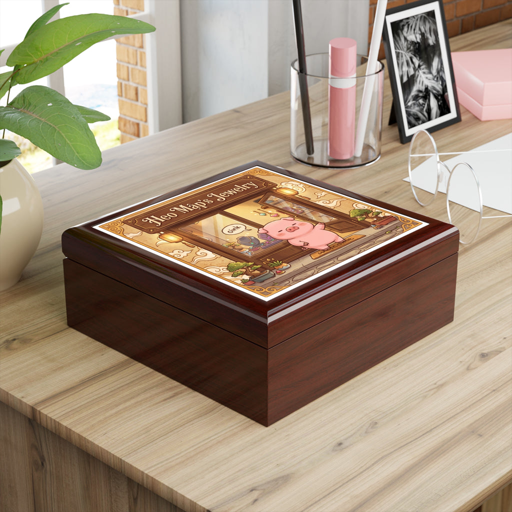Cute Heo Mập (Chubby Pig) Jewelry Box