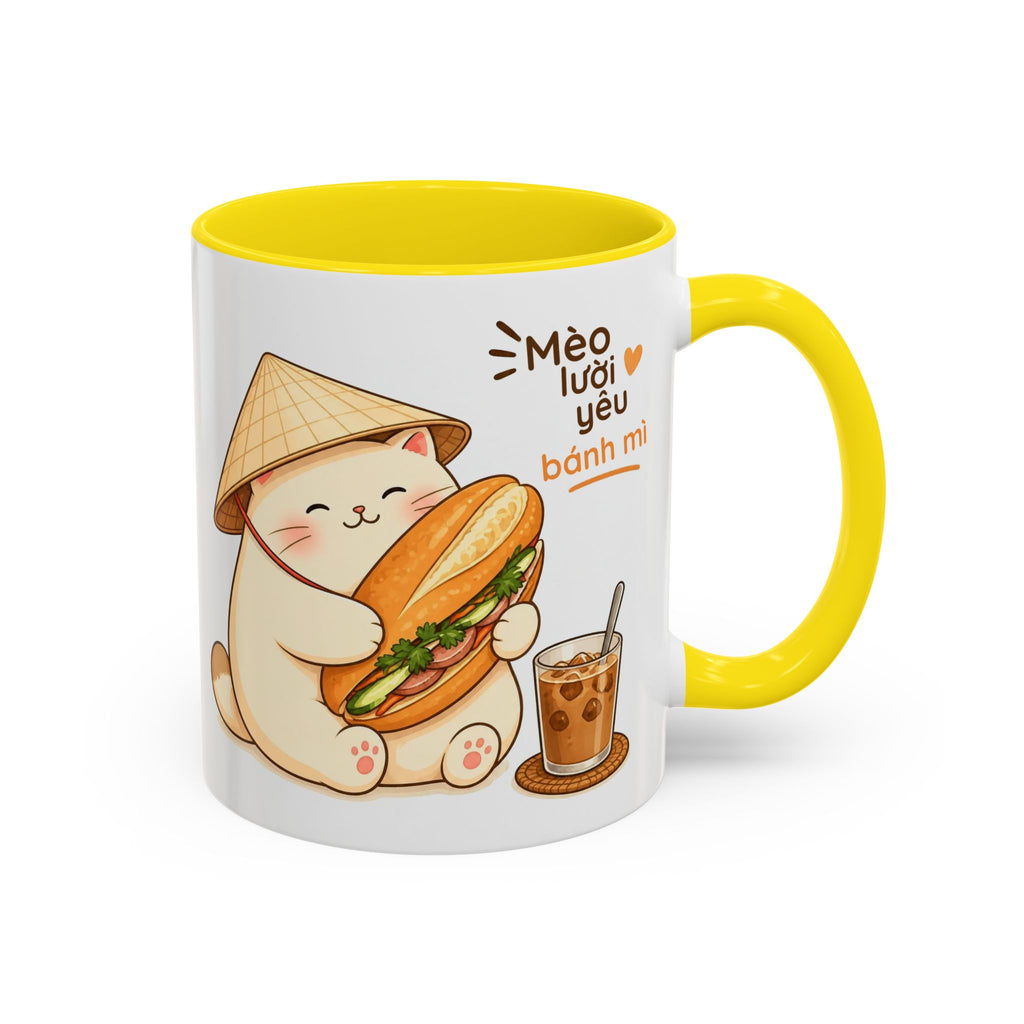 Cute Mèo Mập (Chubby Cat) Coffee Mug