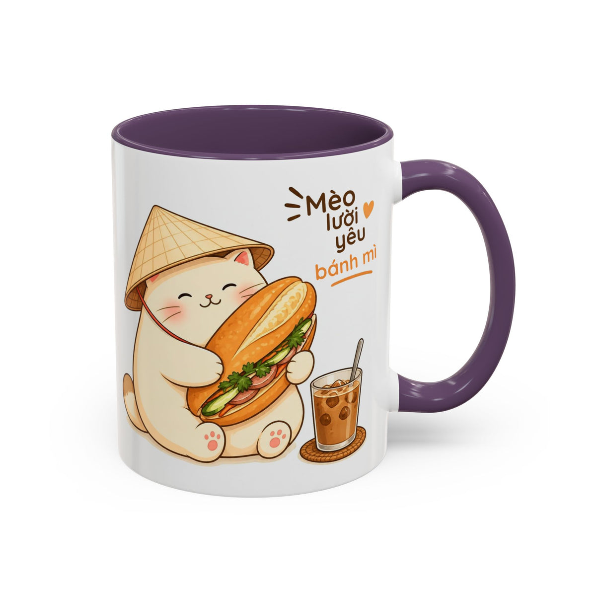 Cute Mèo Mập (Chubby Cat) Coffee Mug