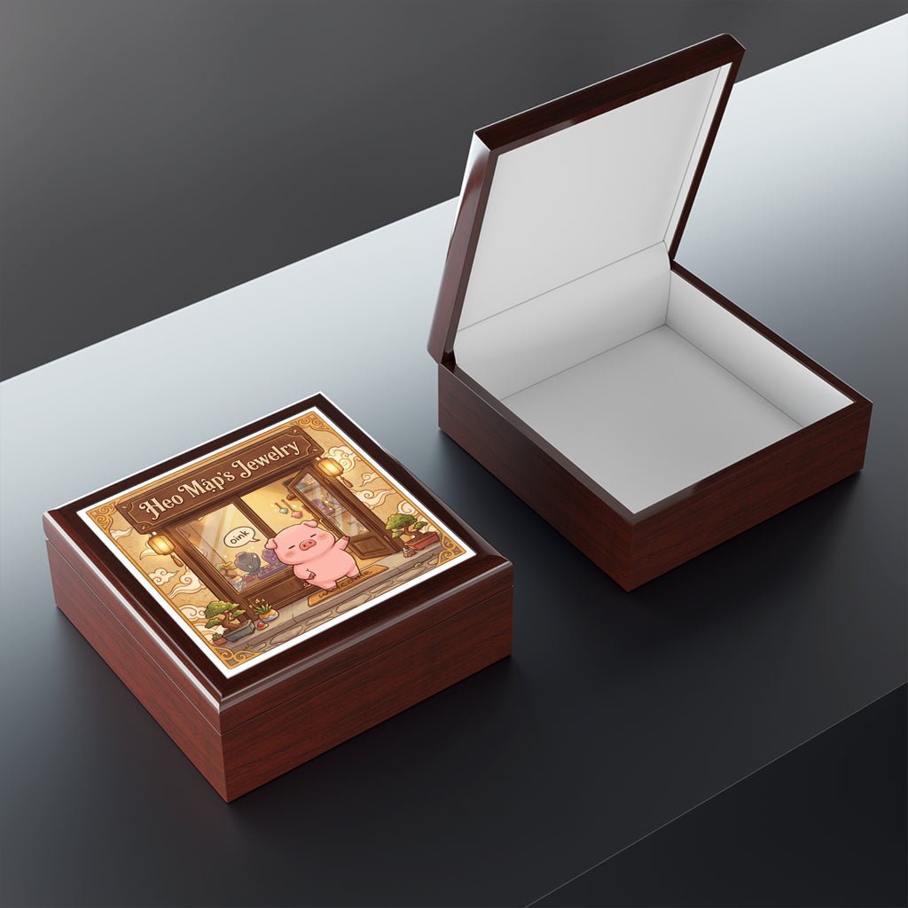 Cute Heo Mập (Chubby Pig) Jewelry Box
