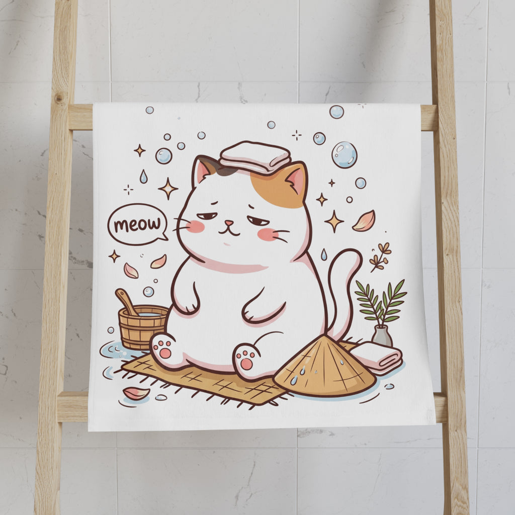Mèo Mập (Chubby Cat) Spa Hand Towel