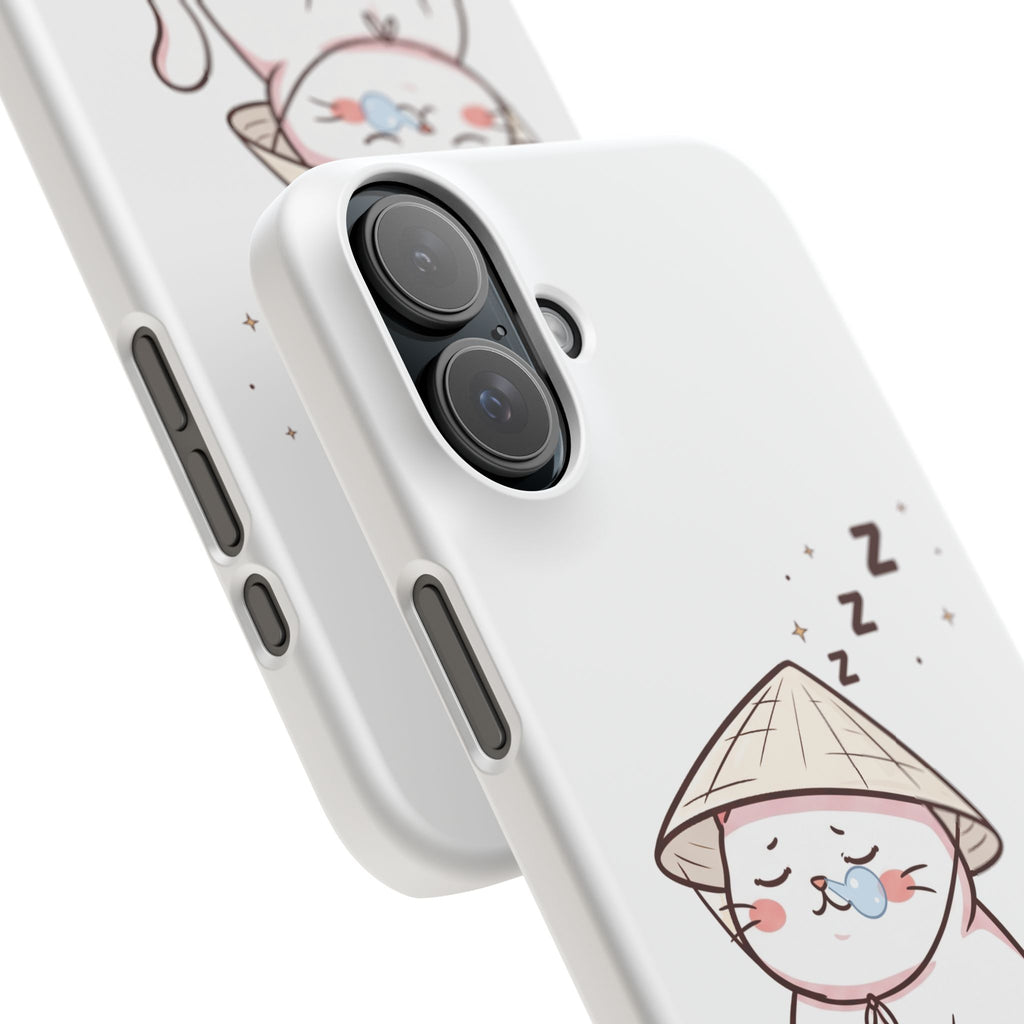 Mèo Lười (Lazy Cat) Sleeping Cat iPhone Snap Case
