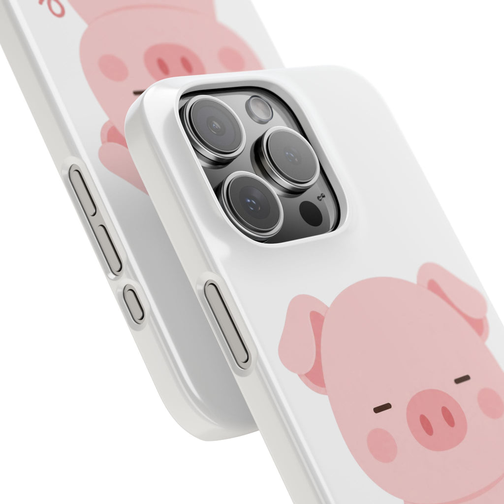 Heo Mập (Chubby Pig) iPhone Snap Case