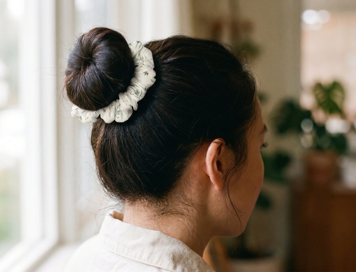 Vietnamese Bamboo - Hair Scrunchie