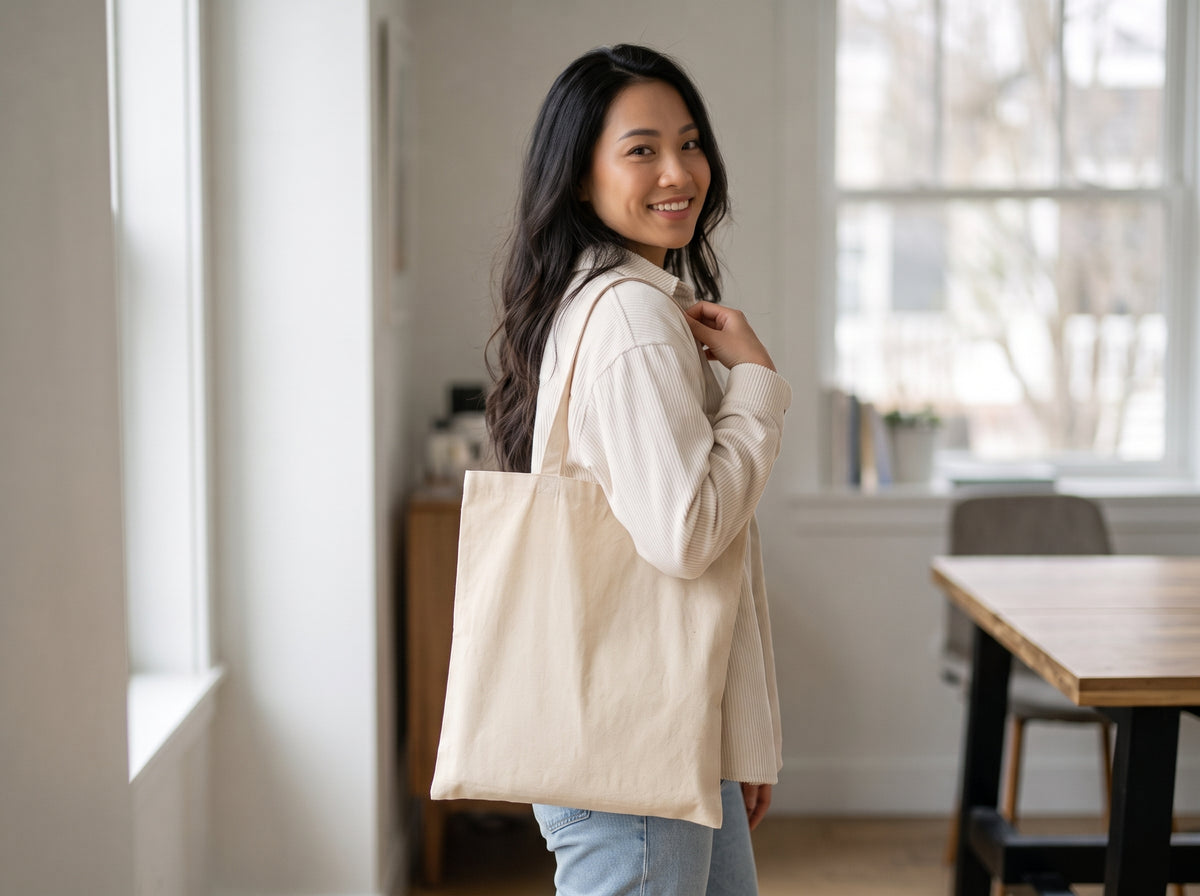 Mèo Lười (Lazy Cat) Thanksgiving Tote Bag
