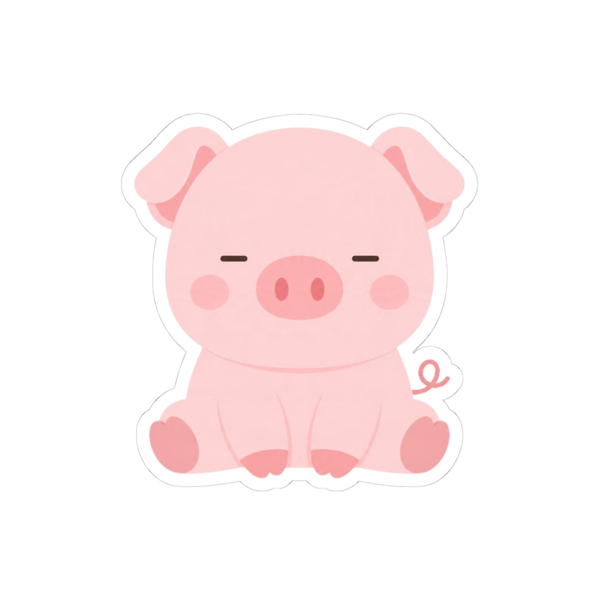 Heo Mập (Chubby Pig) Sassy Pig Sticker Decal