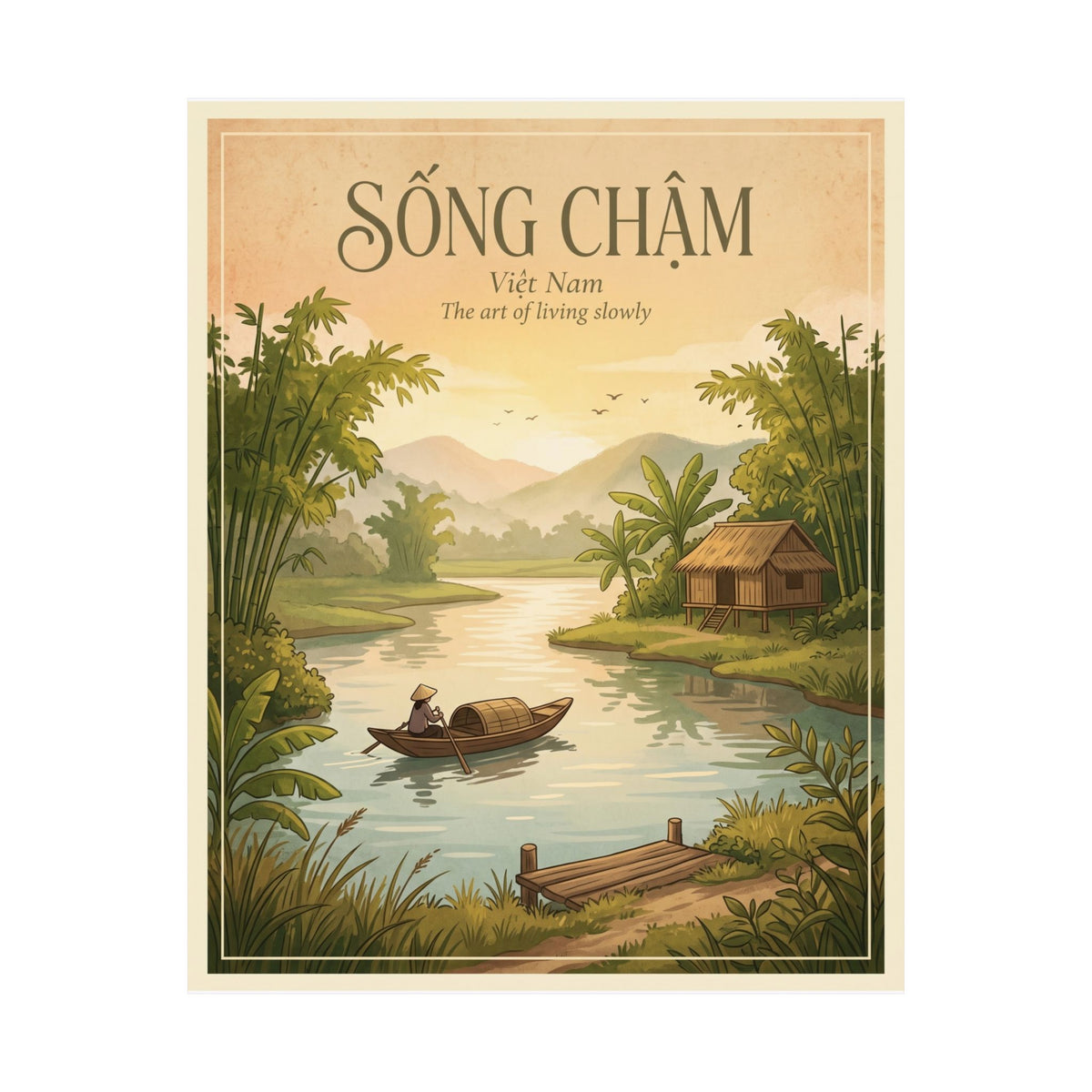 Vietnam River Landscape