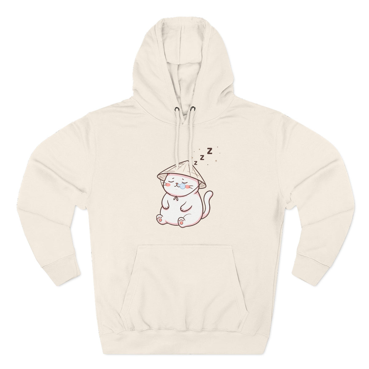 Cute Lazy Sleeping Cat Hoodie