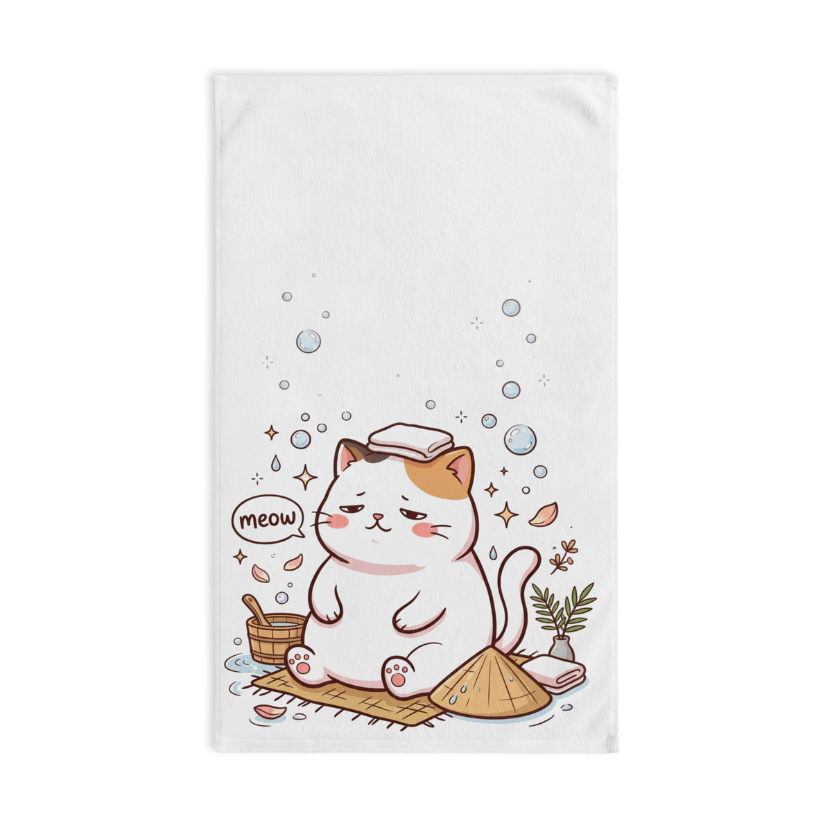 Mèo Mập (Chubby Cat) Spa Hand Towel