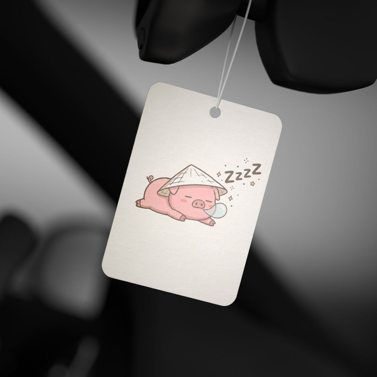 Heo Mập (Chubby Pig) Sleeping Pig Car Air Freshener