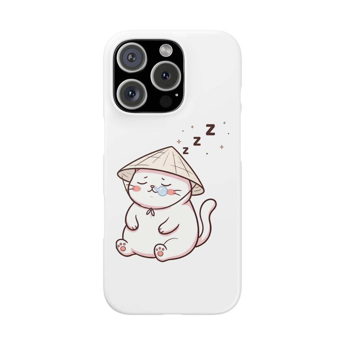 Mèo Lười (Lazy Cat) Sleeping Cat iPhone Snap Case