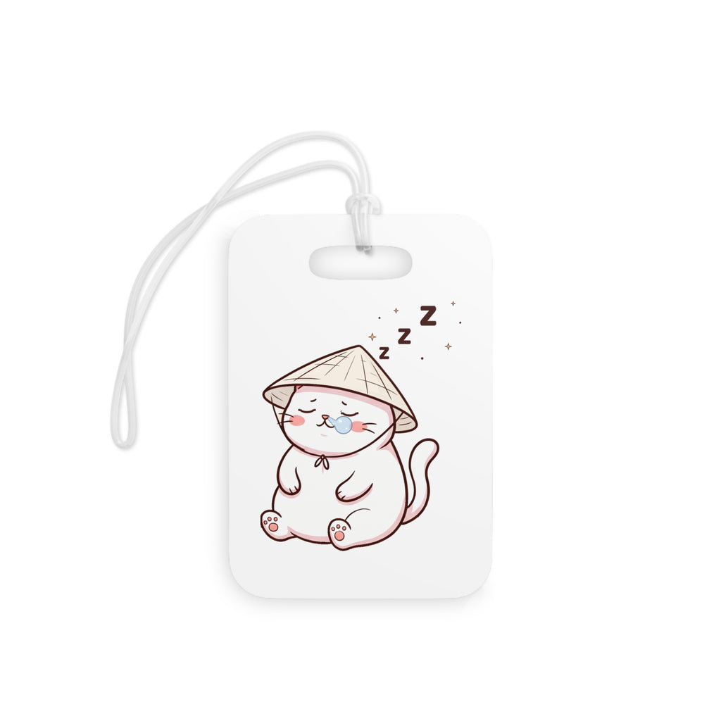 Mèo Mập (Lazy Cat) Luggage Tag