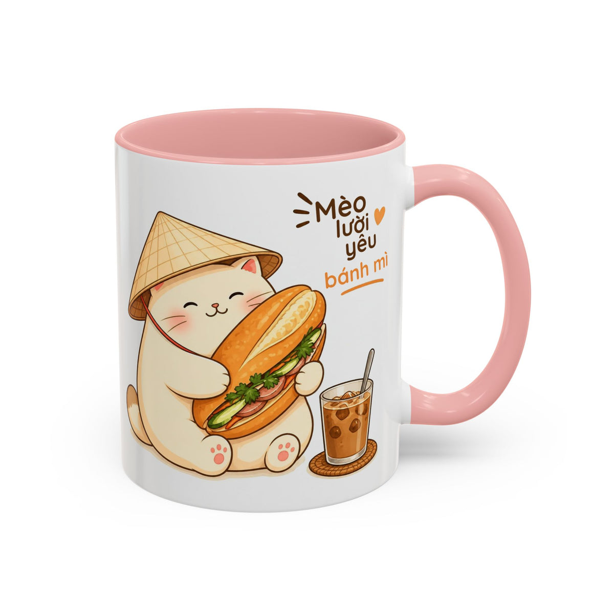 Cute Mèo Mập (Chubby Cat) Coffee Mug