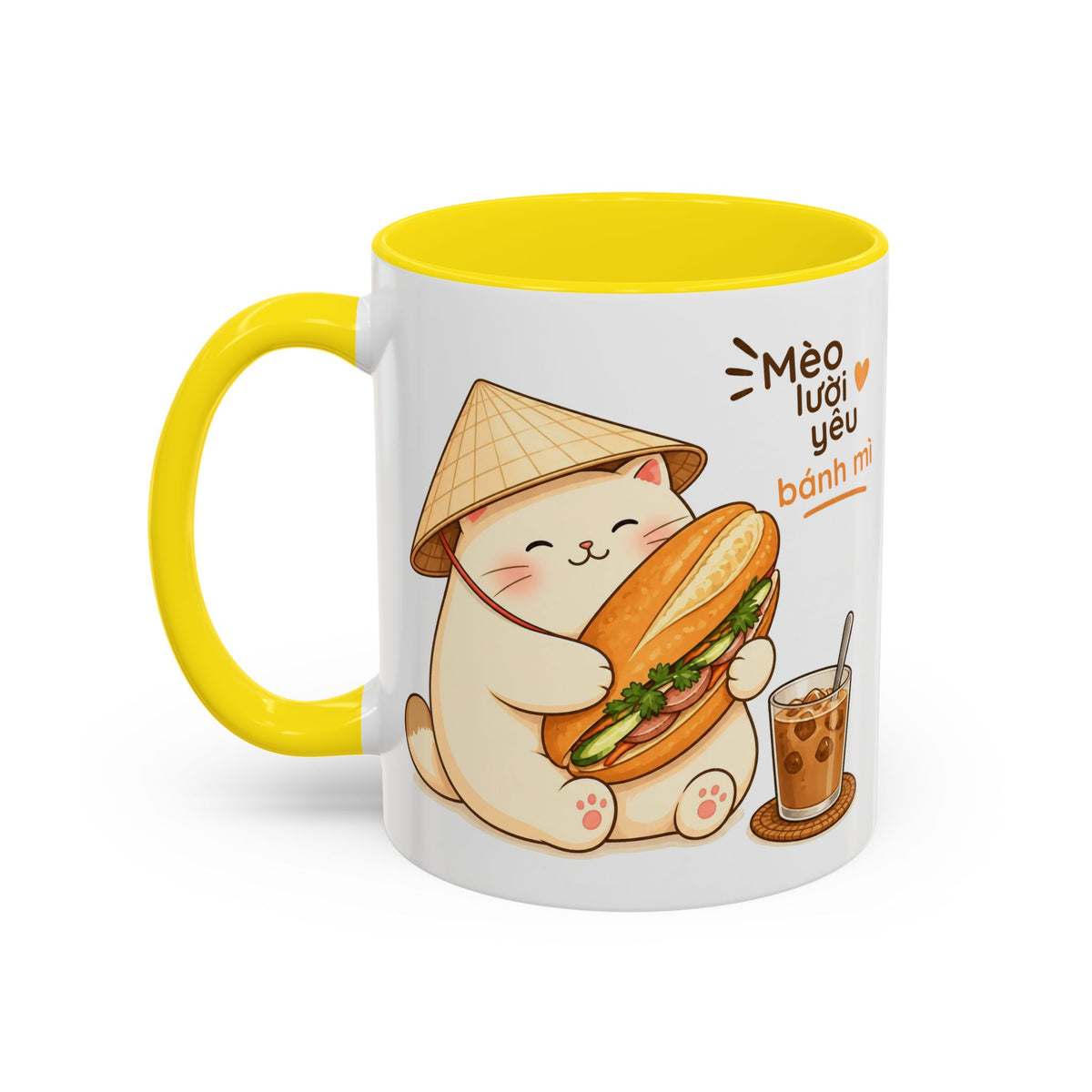Cute Mèo Mập (Chubby Cat) Coffee Mug