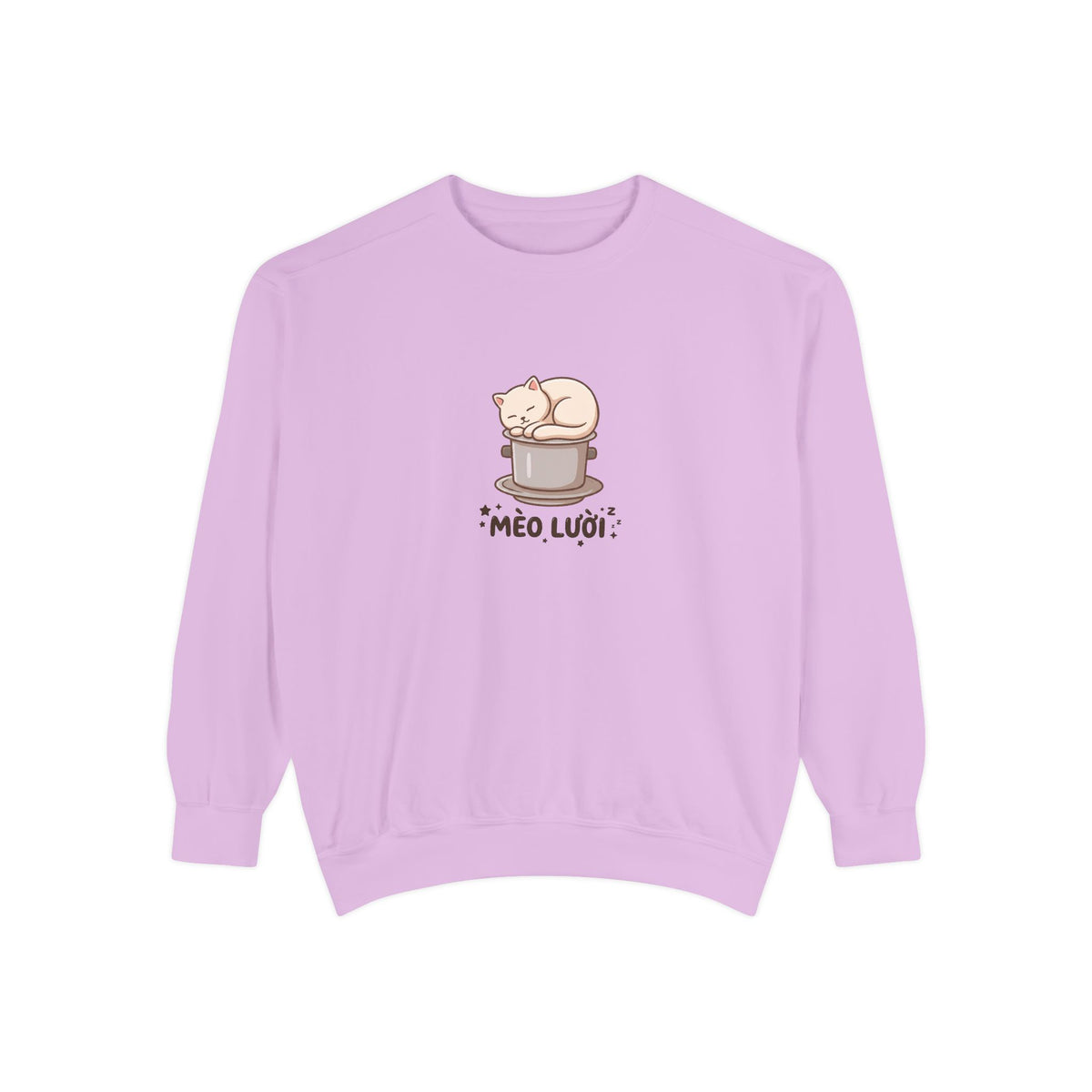 Mèo Lười (Lazy Cat) Coffee Lover Sweatshirt