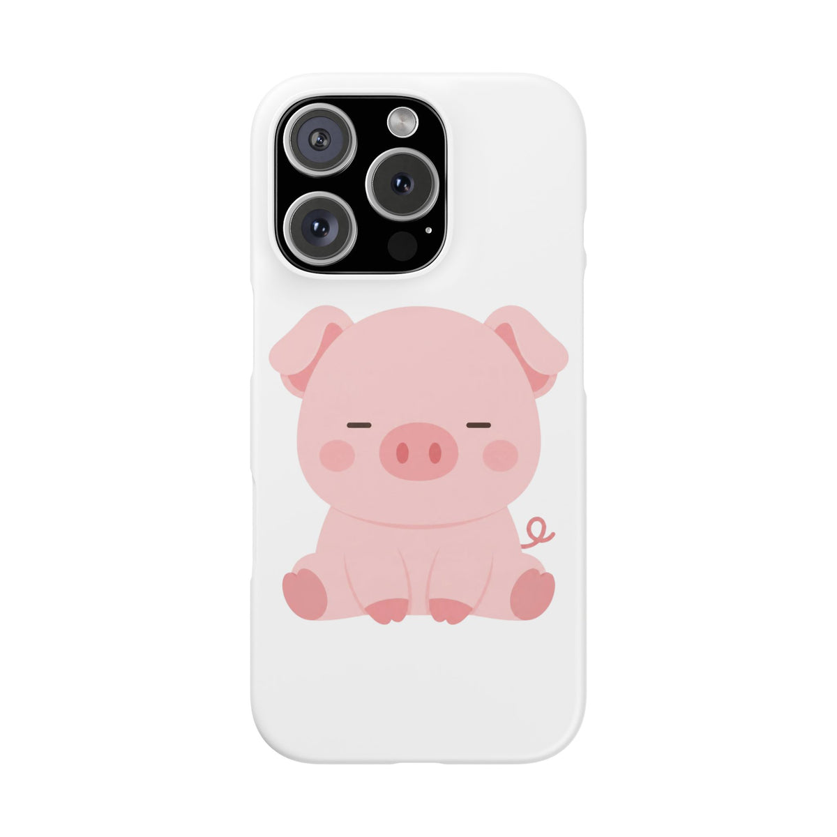 Heo Mập (Chubby Pig) iPhone Snap Case